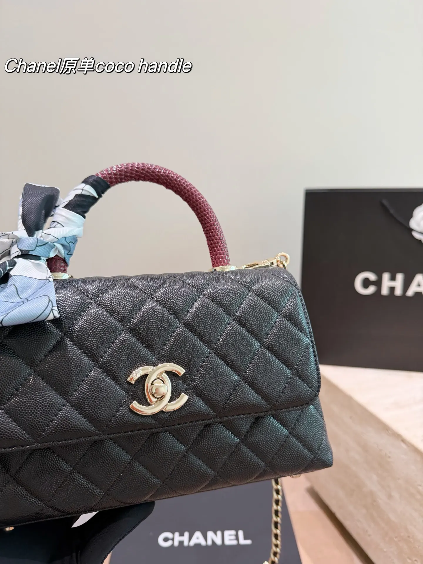 Chanel Organizer Pouch Travel Leather