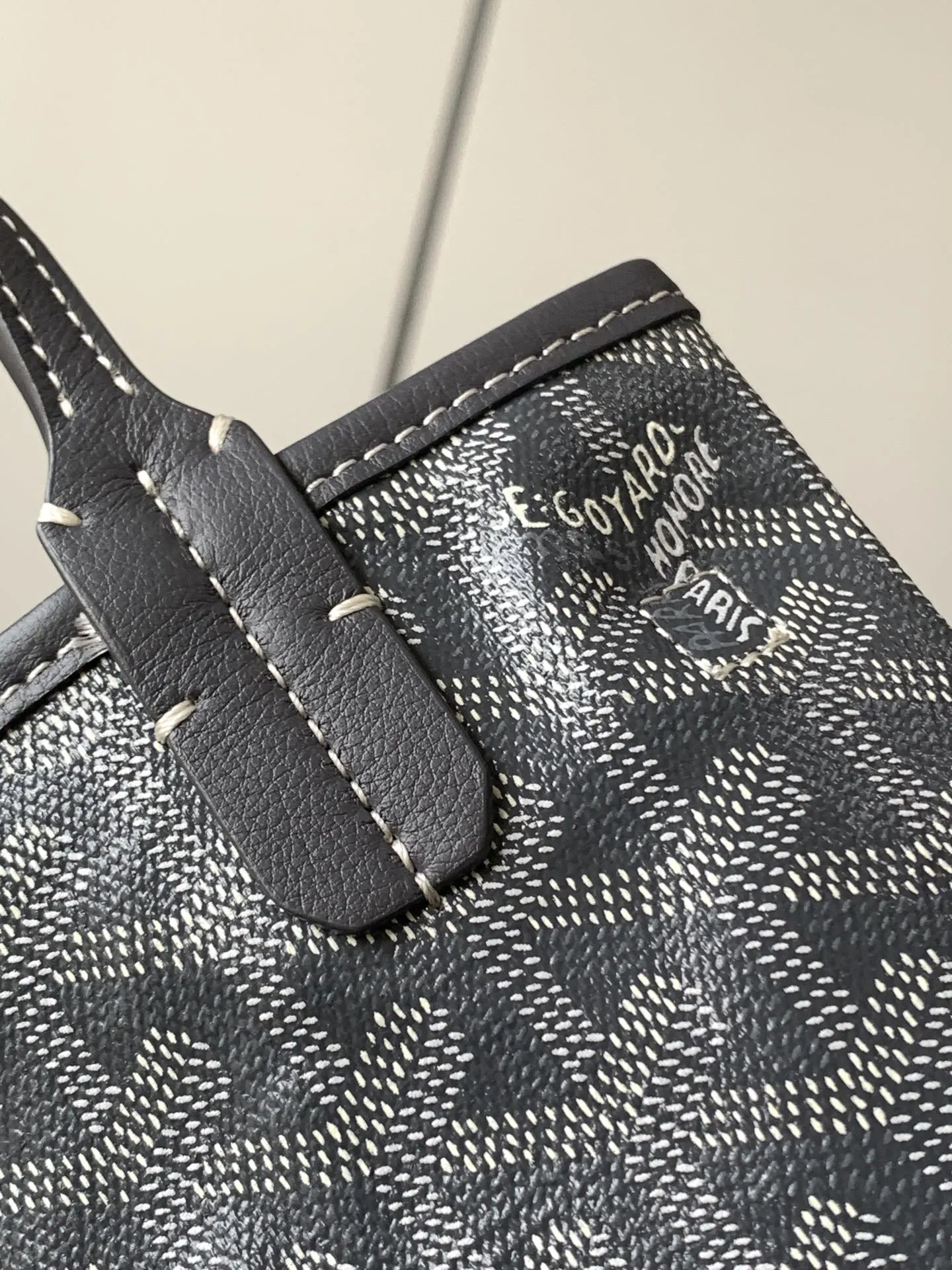 Goyard 灰色 POITIERS包是SAINT LOUIS 托特包 大容量托特款