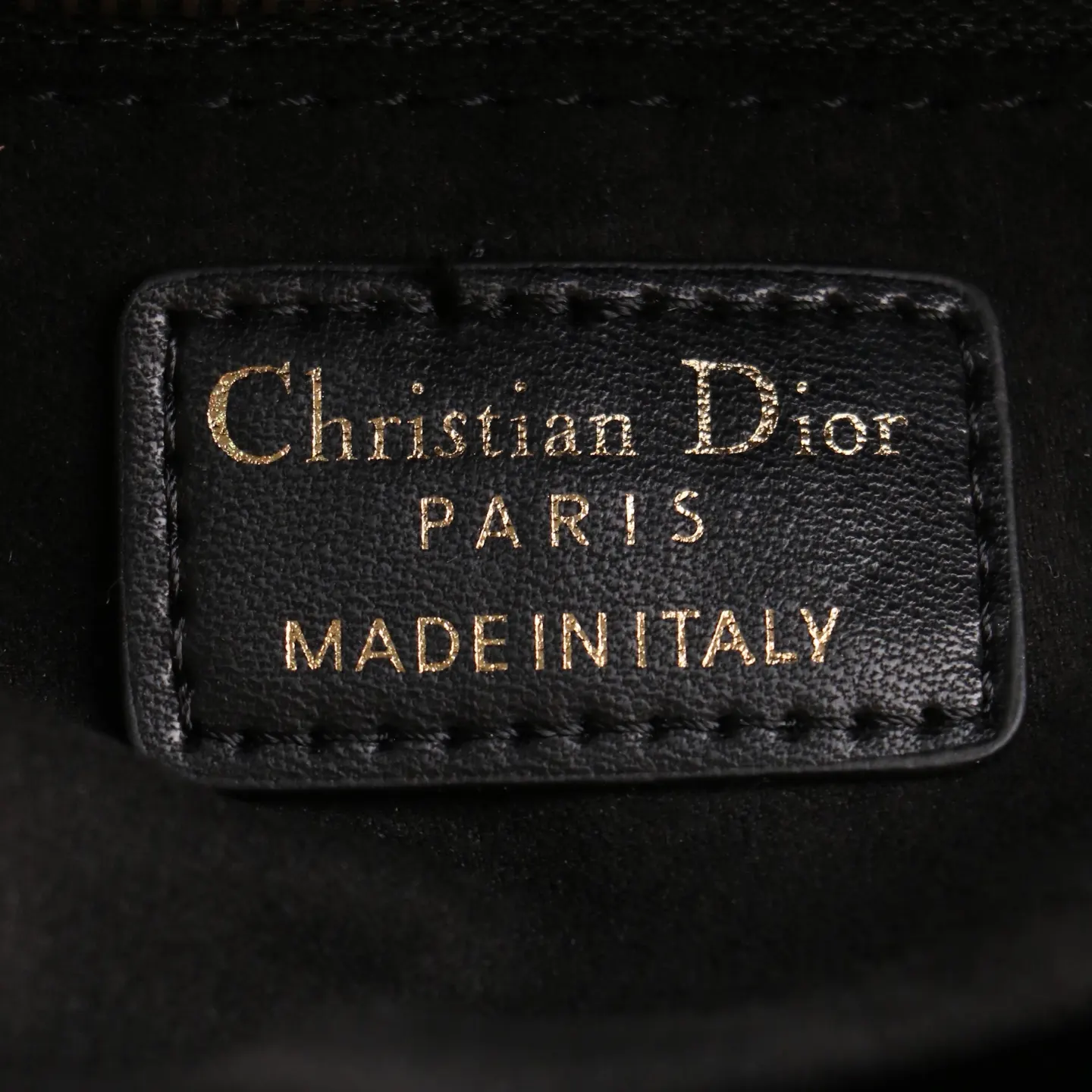 Dior Lady Dior 迷你 黑色 手提包