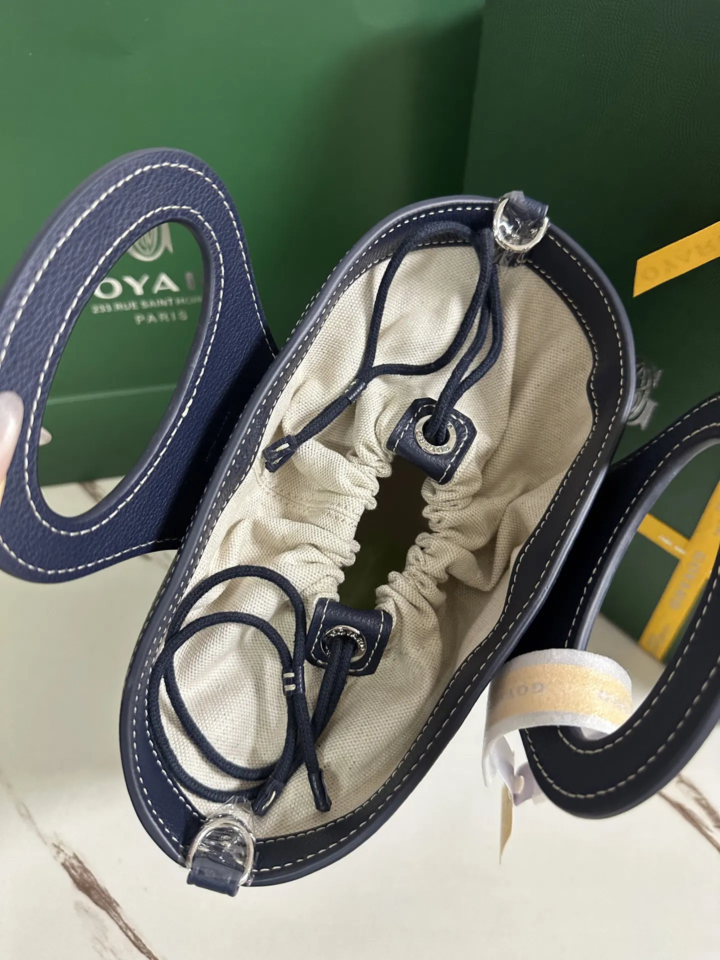 Goyard Shoulder Bag Classic Leather