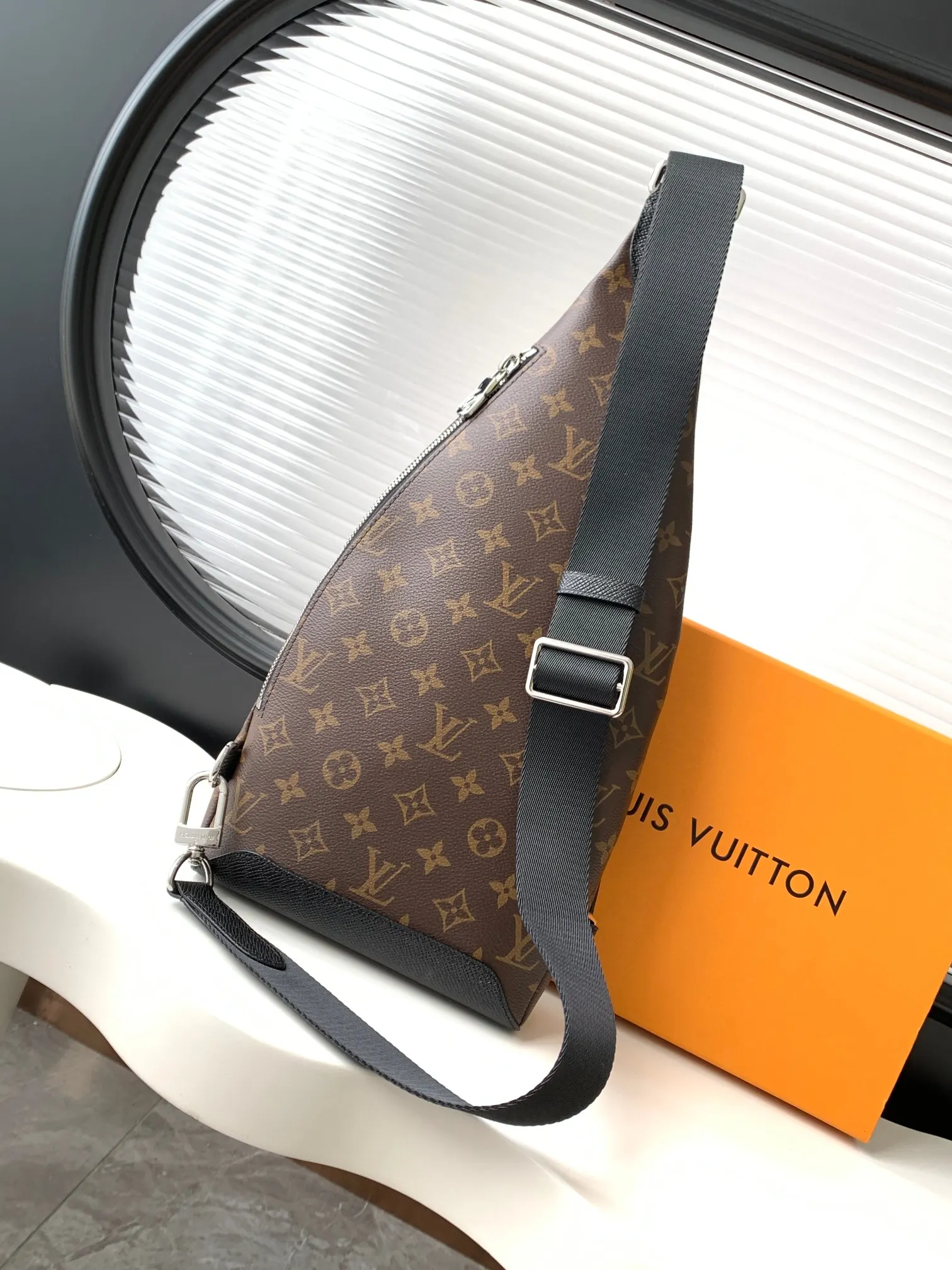 Monogram Backpack Leather