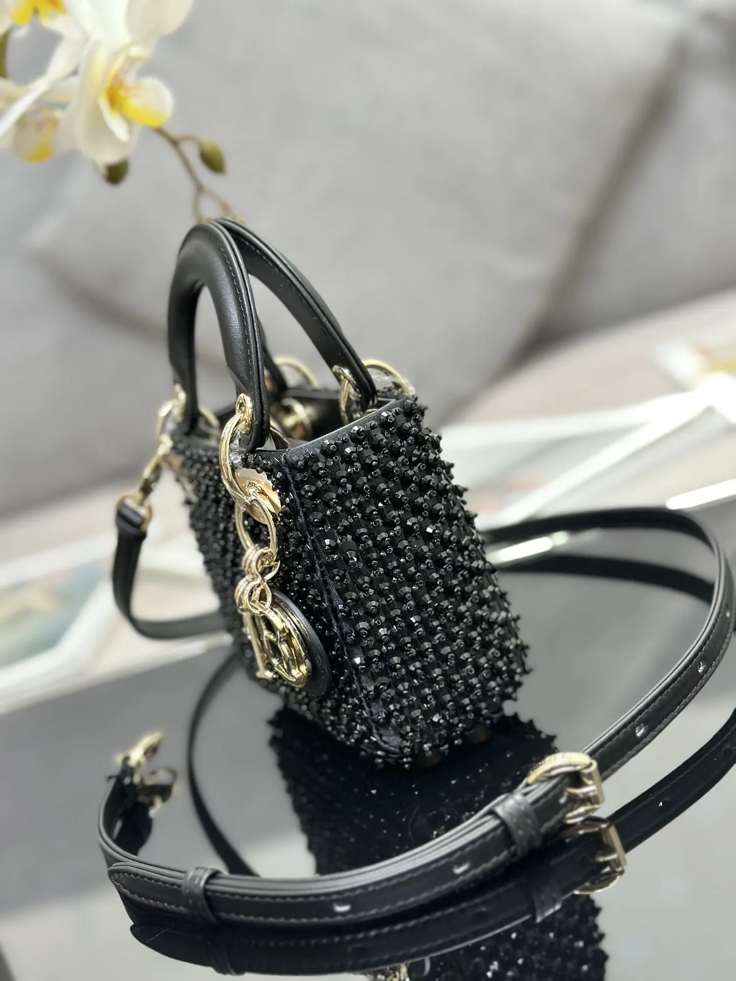 Dior Lady 金色 皮革 鏈條包 精致鏈條款