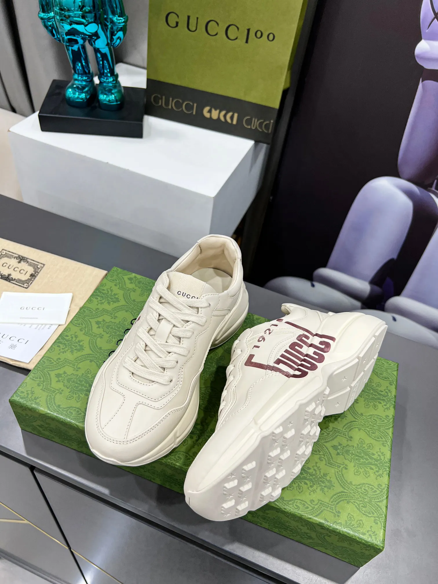 Gucci Logo休闲运动鞋 百搭款