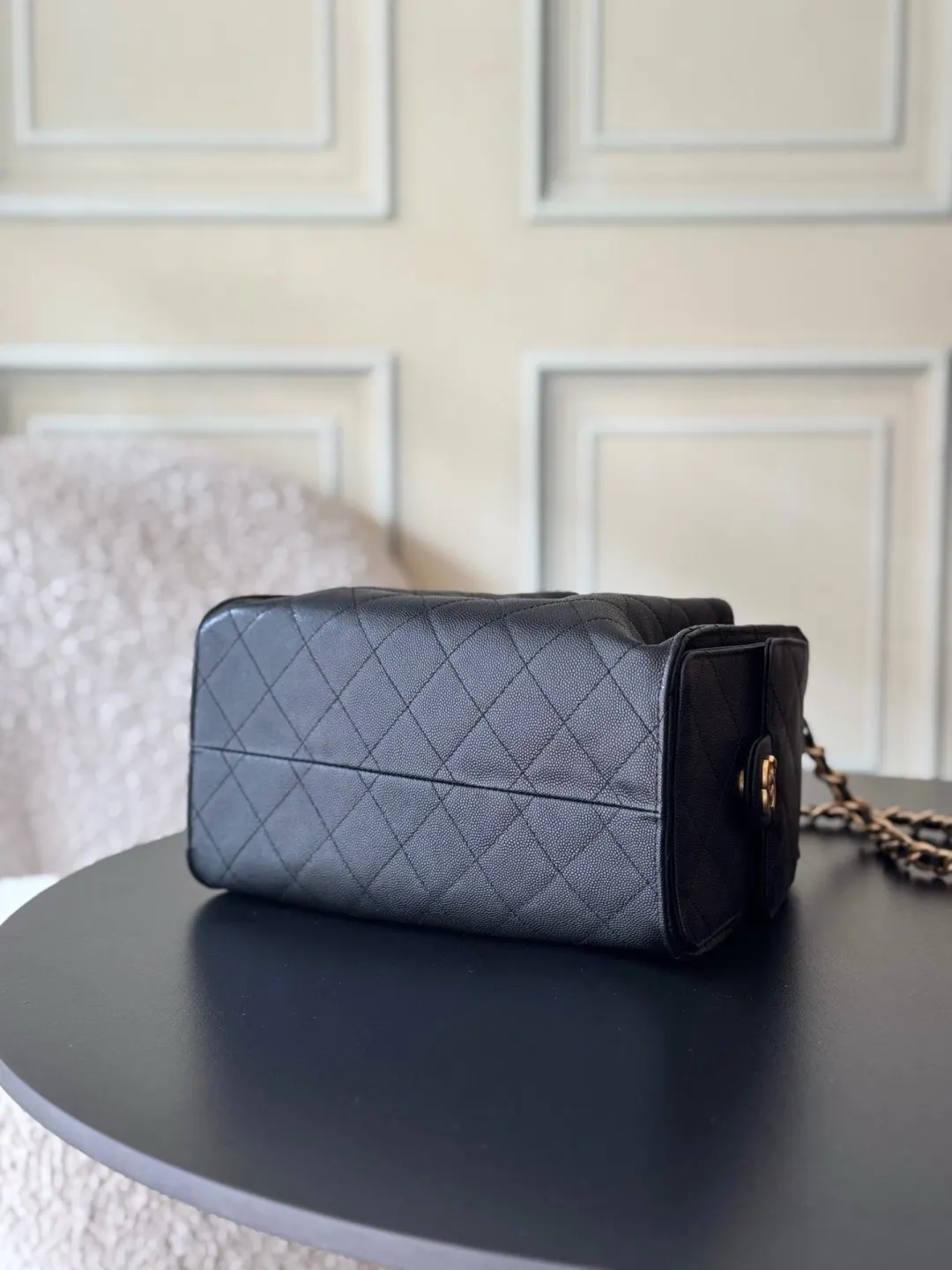 CHANEL Hobo 背景～区别于市场普通货 法国 腋下包 复古腋下背款