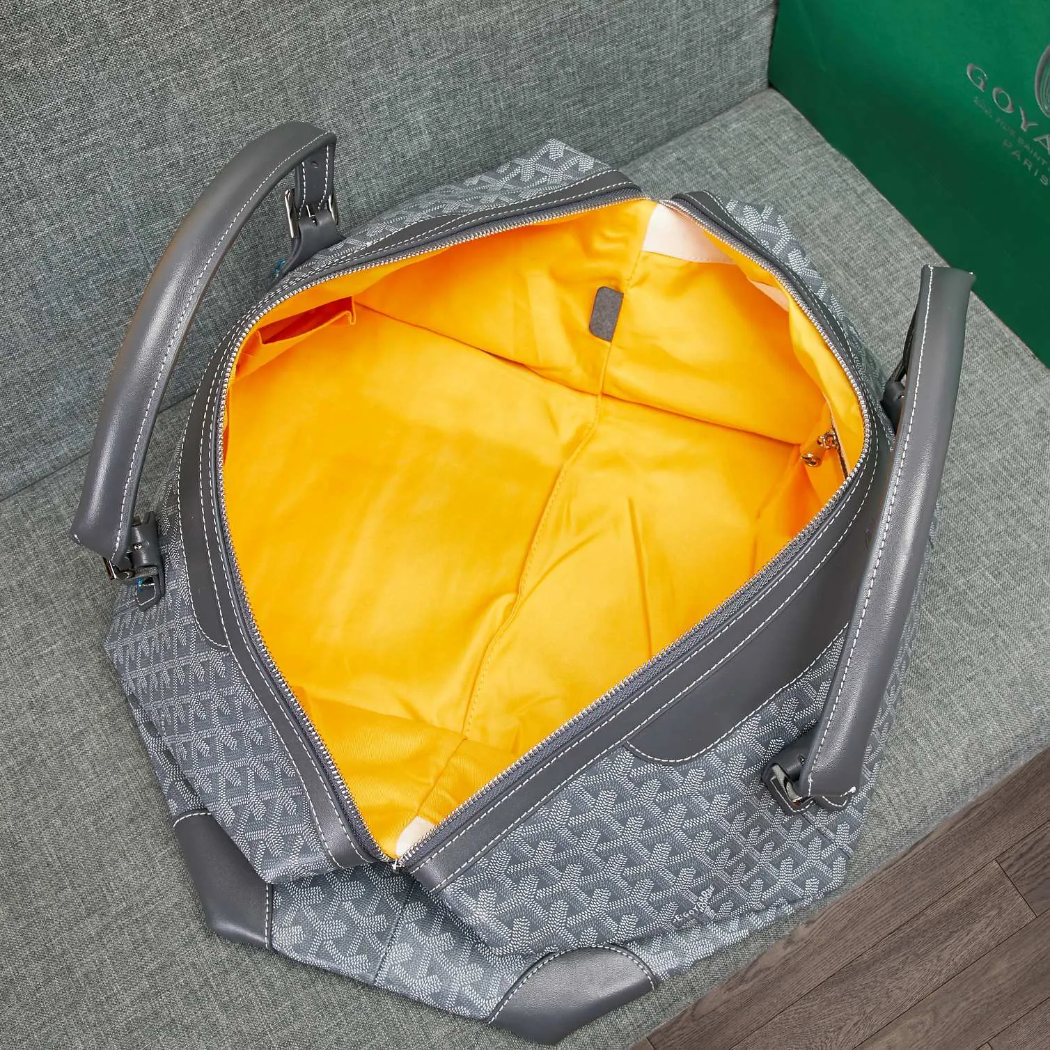 Goyard 吴亦凡同款包男女同款口袋GY戈雅旅行包手提单肩短 大容量旅行款