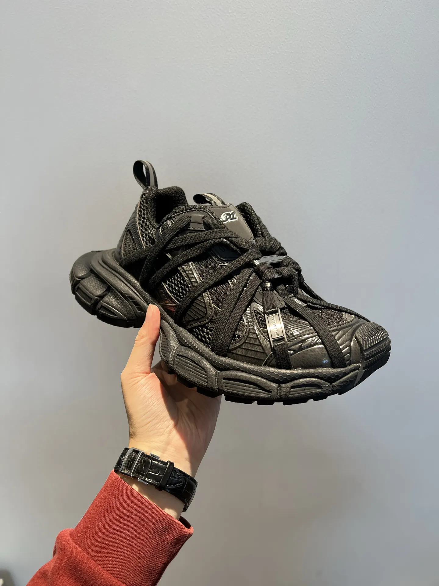 Balenciaga 3XL 黑色 运动鞋(數字2)