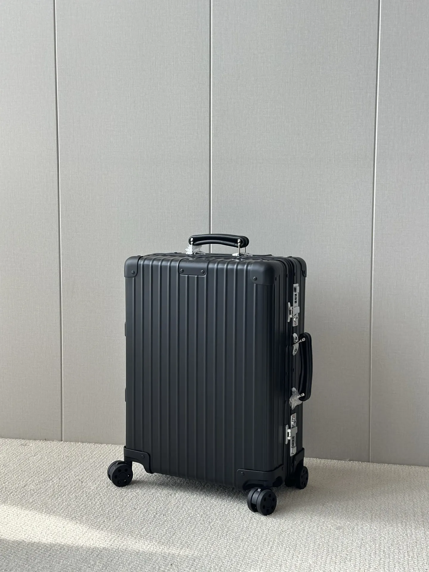 Black Suitcase Travel Lightweight Vintage