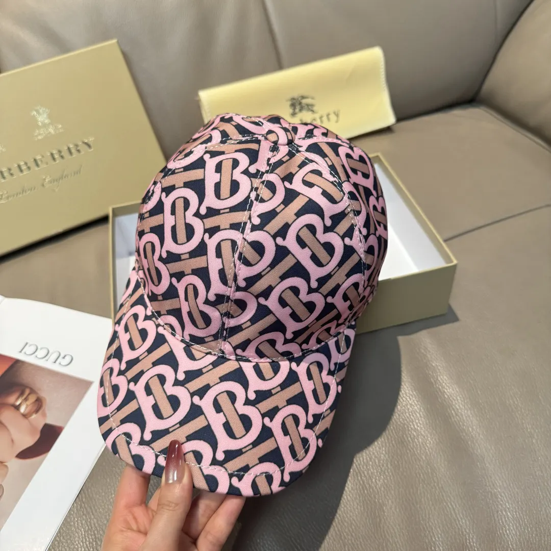 Burberry 印花 棒球帽 日常休閒款