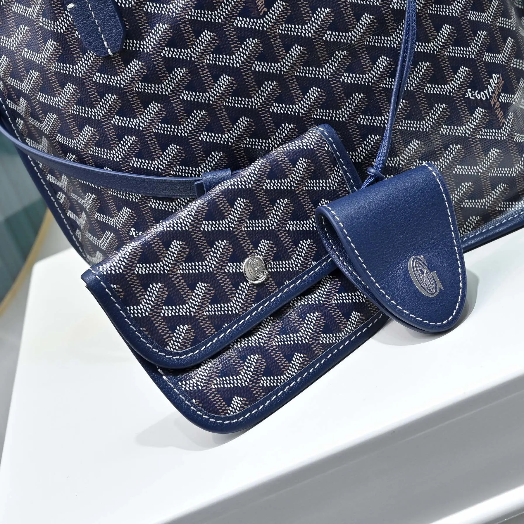 Goyard Tote Bag Leather