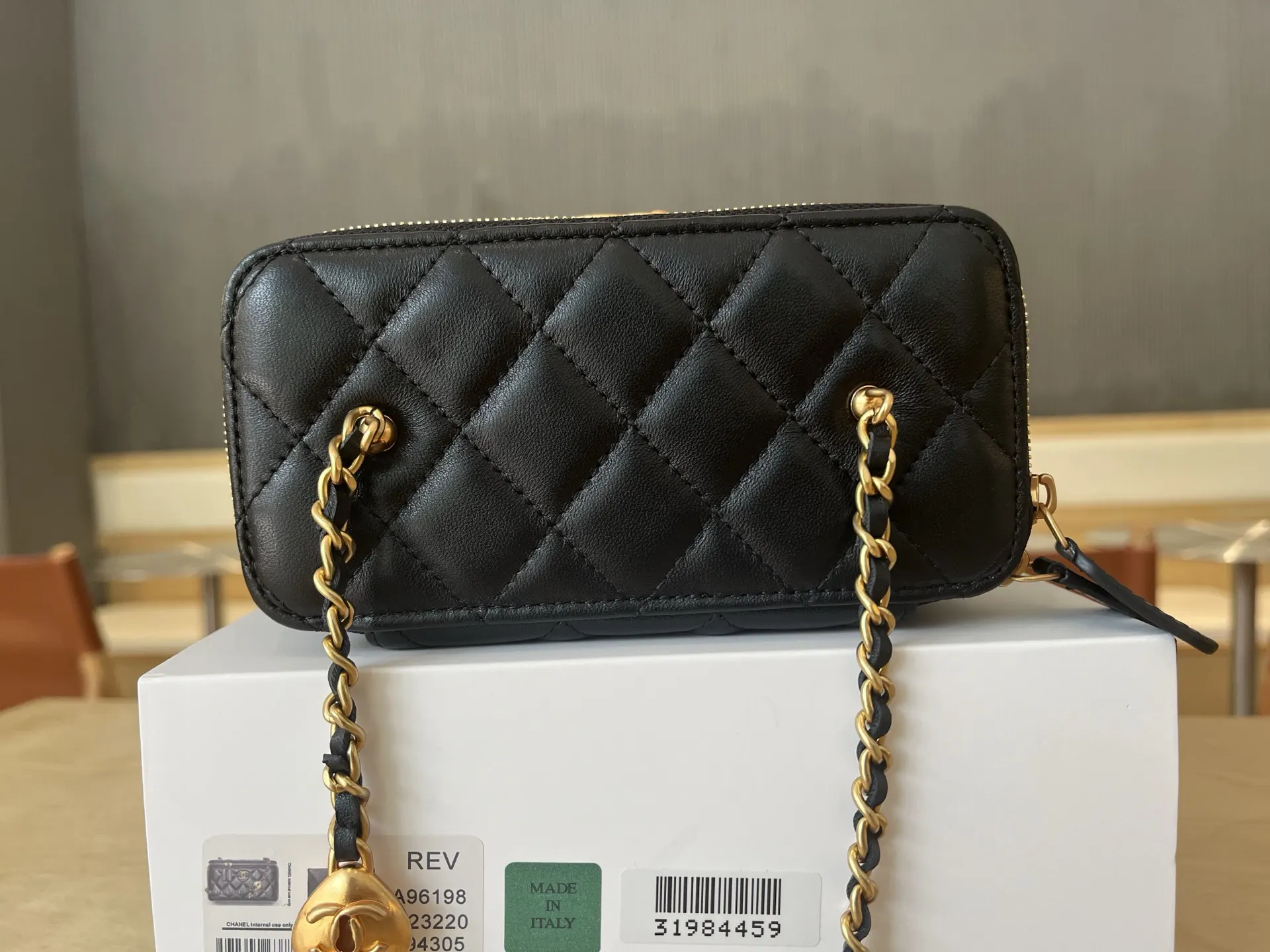 CHANEL 羊皮 鏈條包 精致鏈條款