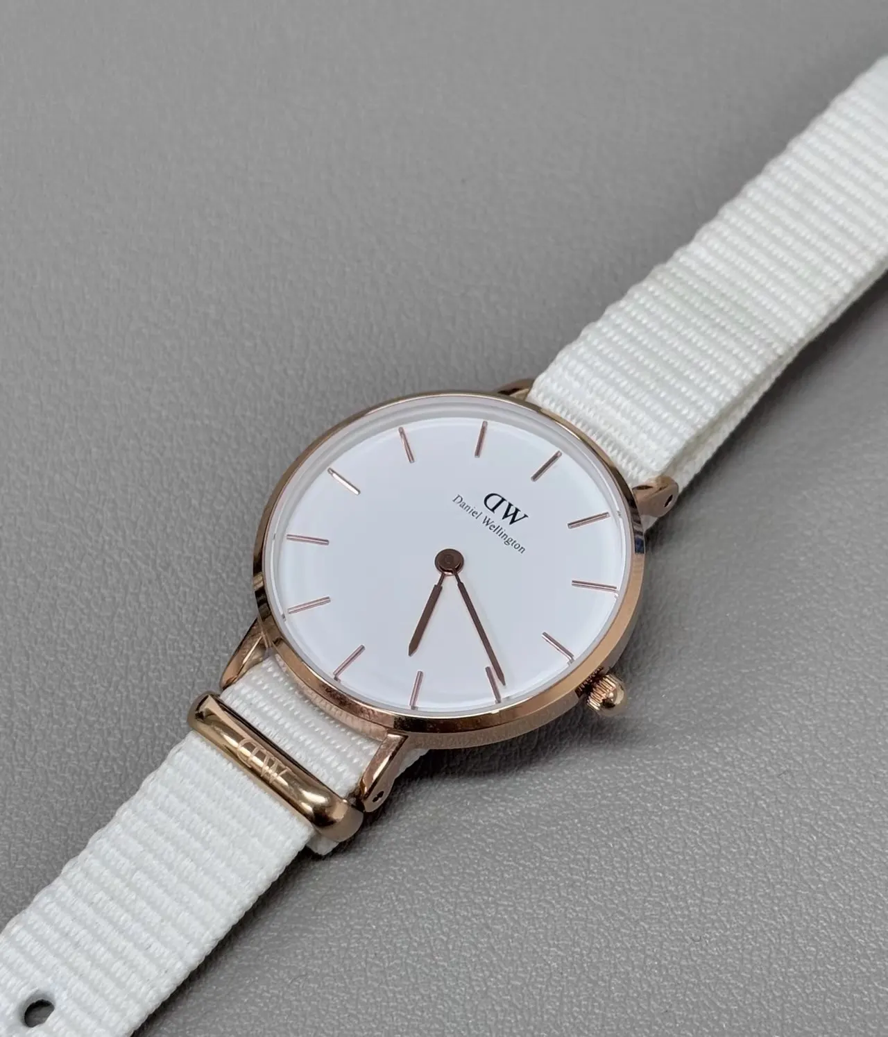 White Watch Classic Canvas