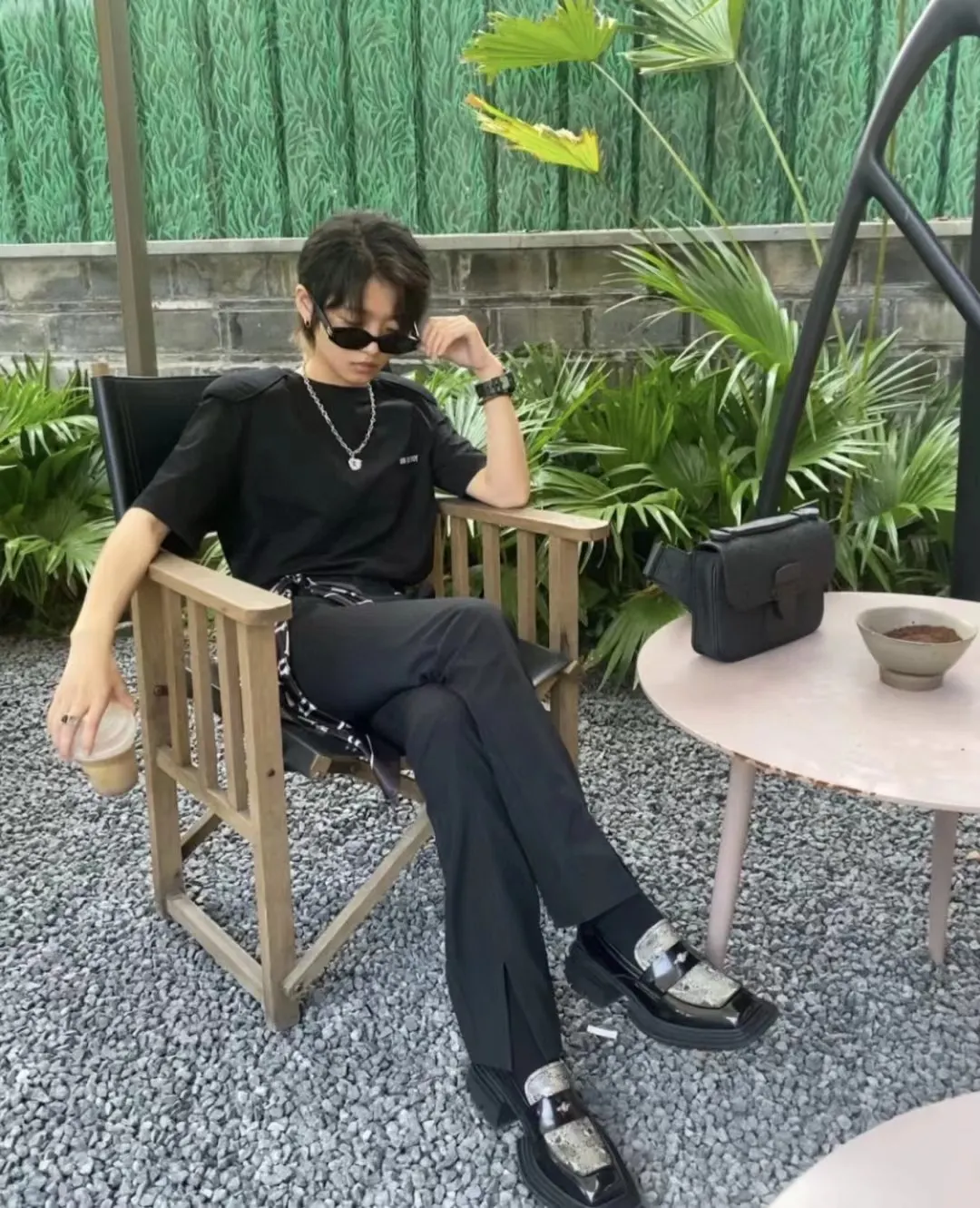 Black Belt Bag Casual