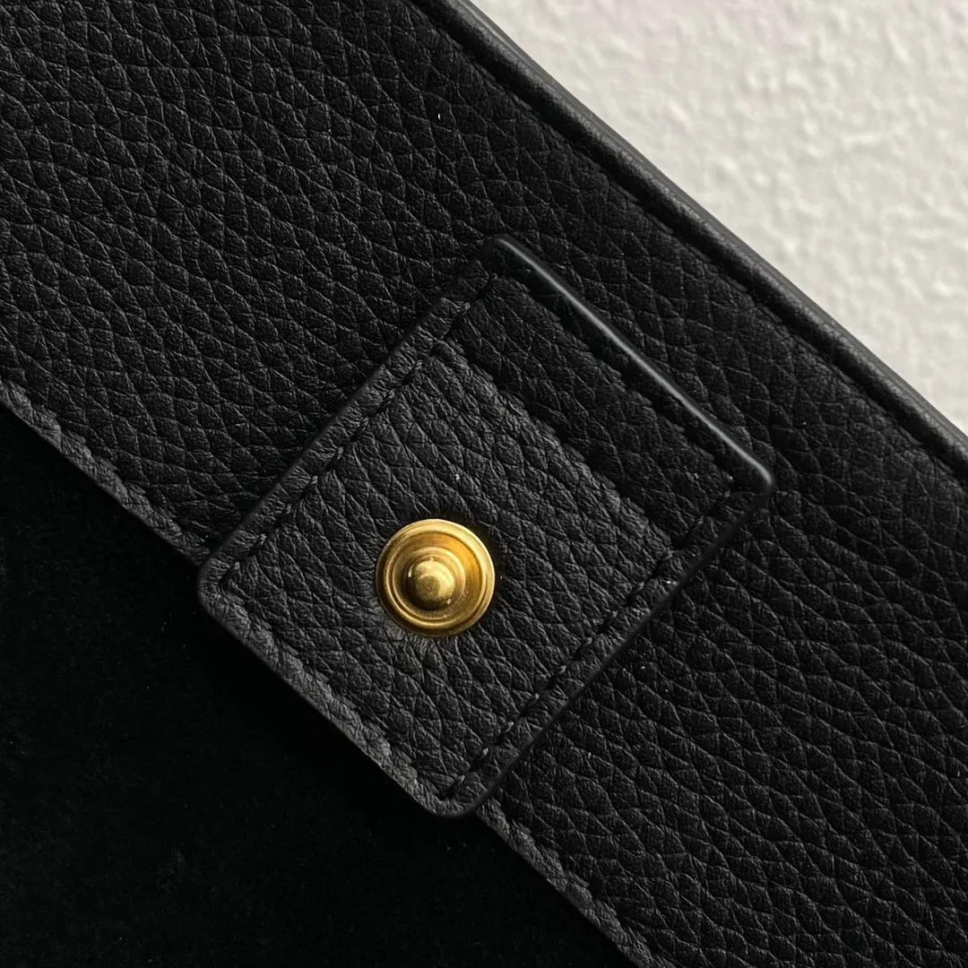 Celine 黑色 牛皮 托特包 大容量托特款