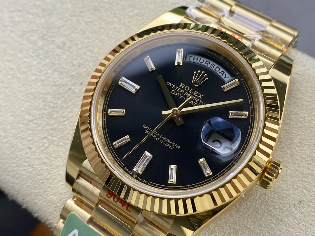 Rolex 元 ARF 劳力士黑冰糖 DD双历星 手表 经典腕表款
