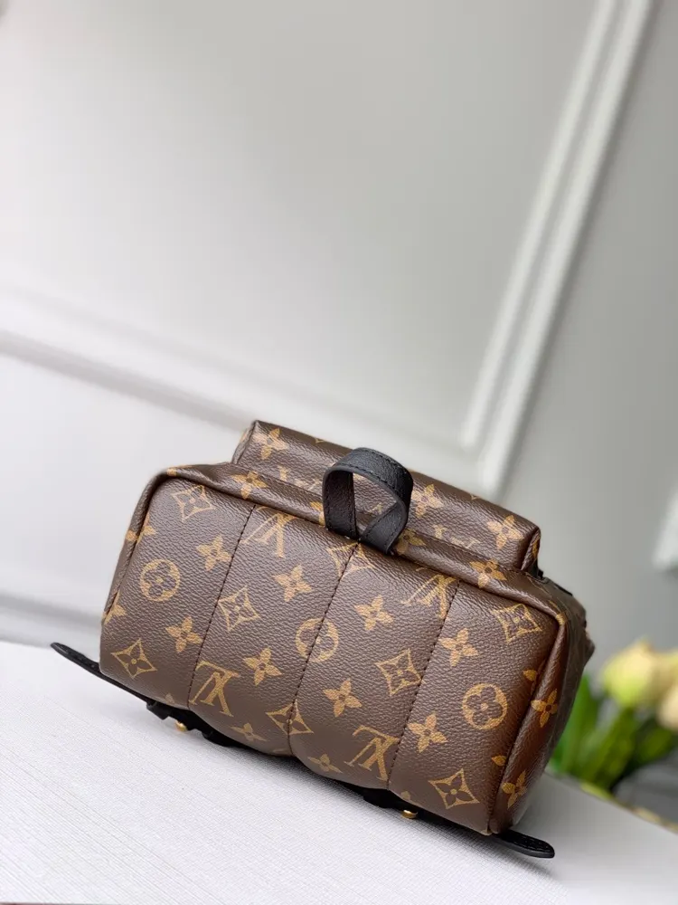 Gold Backpack Leather