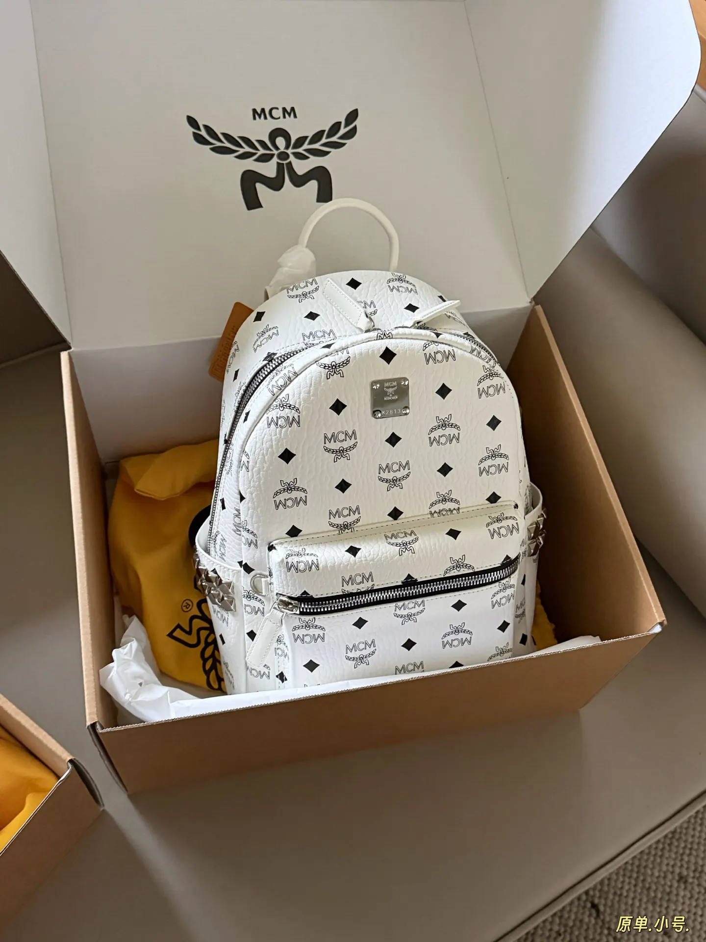 White Backpack
