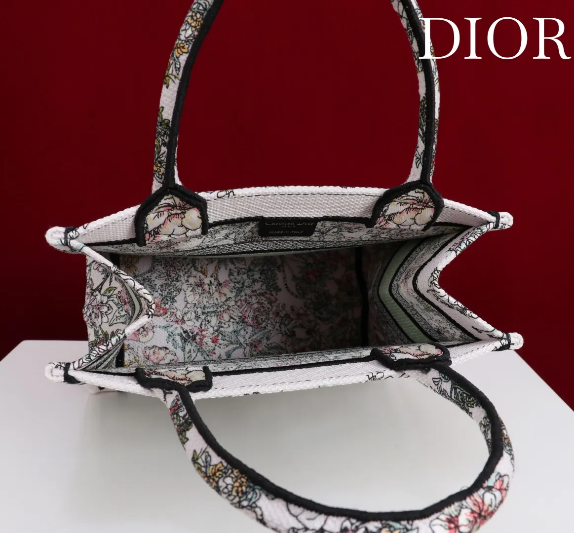 Dior 拼色 托特包 大容量托特款
