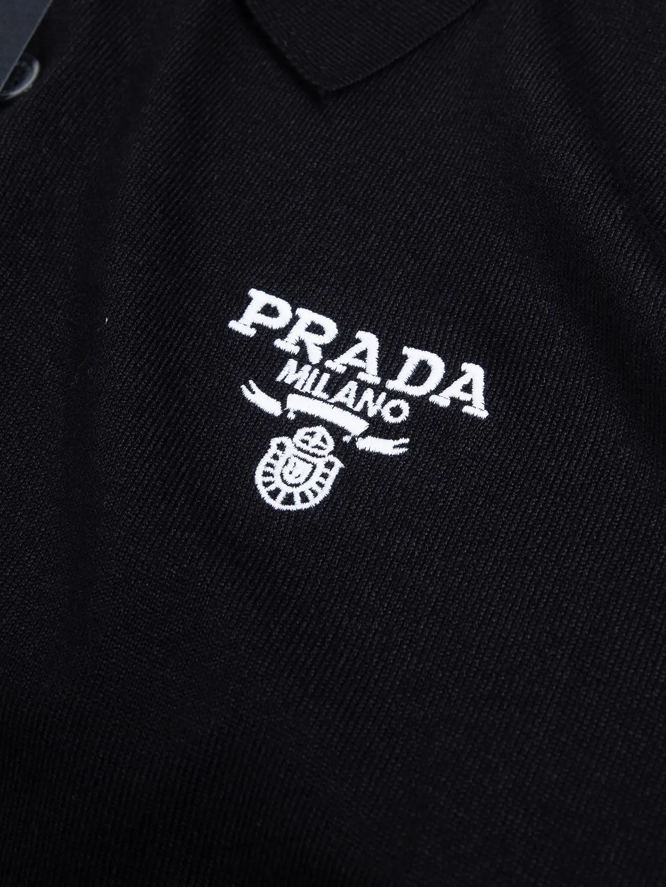 Prada 刺绣 Polo衫