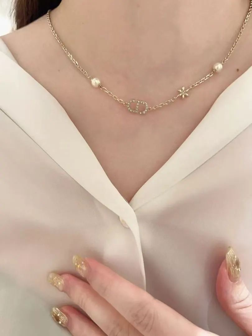 Dior Necklace Gold Image 2 Dior Necklace Gold Image 2