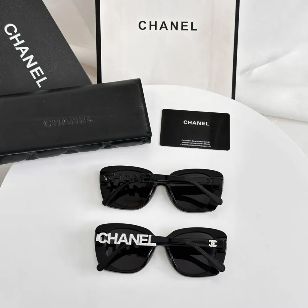 Chanel 字母 墨镜 时尚防晒 太阳镜