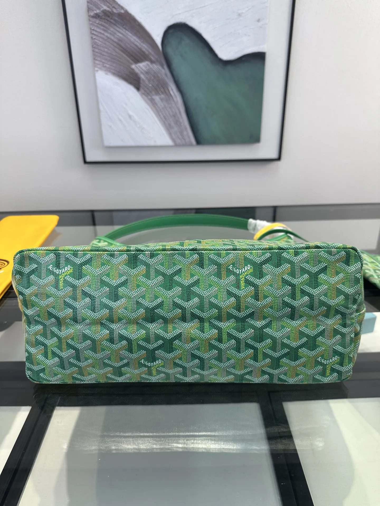 Goyard Hobo 老花 帆布 腋下包 復古腋下背款