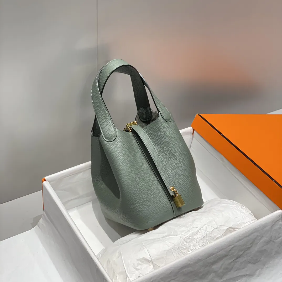 Hermès Picotin 牛皮 水桶包 18cm