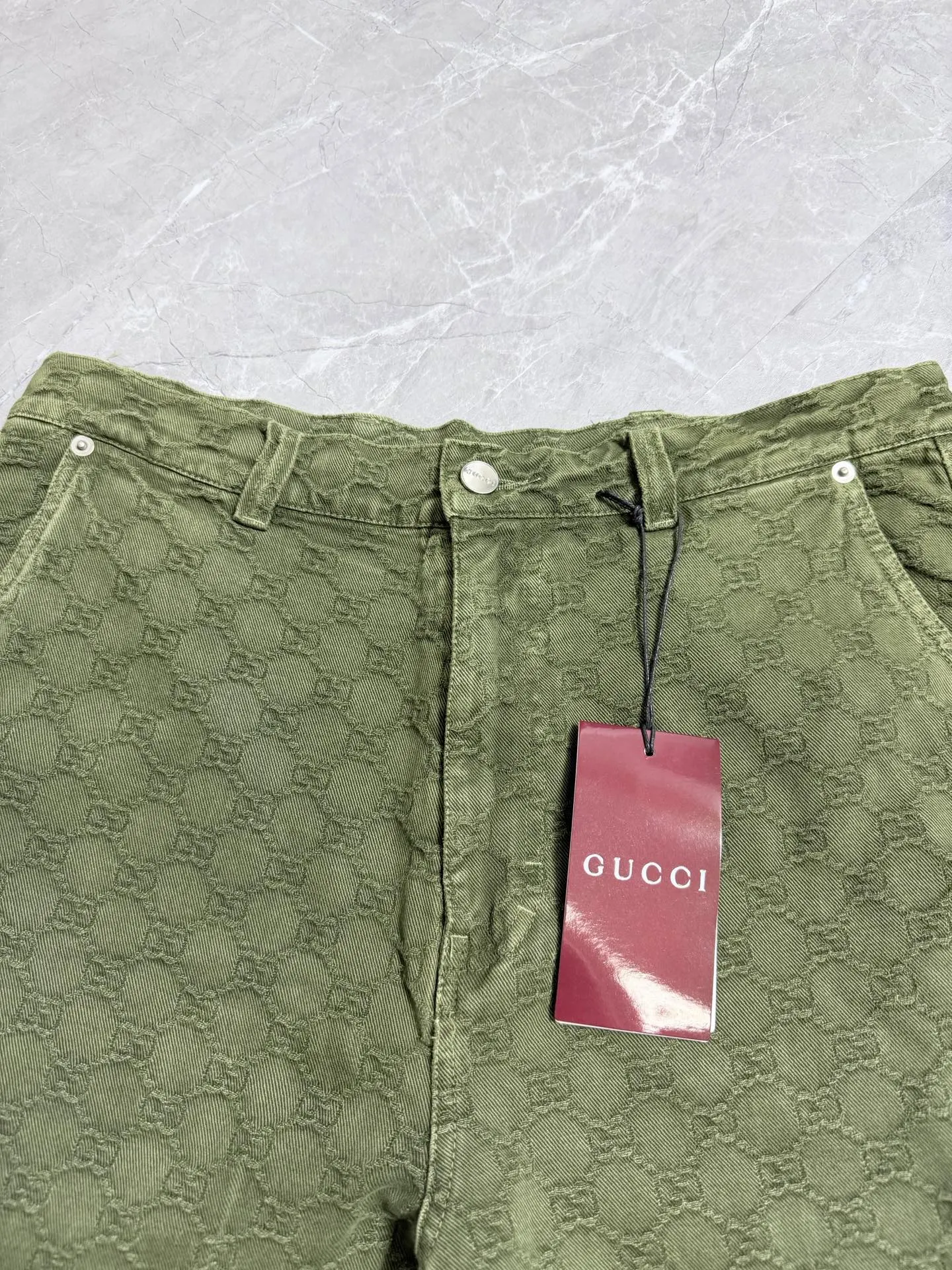 Gucci Green Shorts Image 5 Gucci Green Shorts Image 5