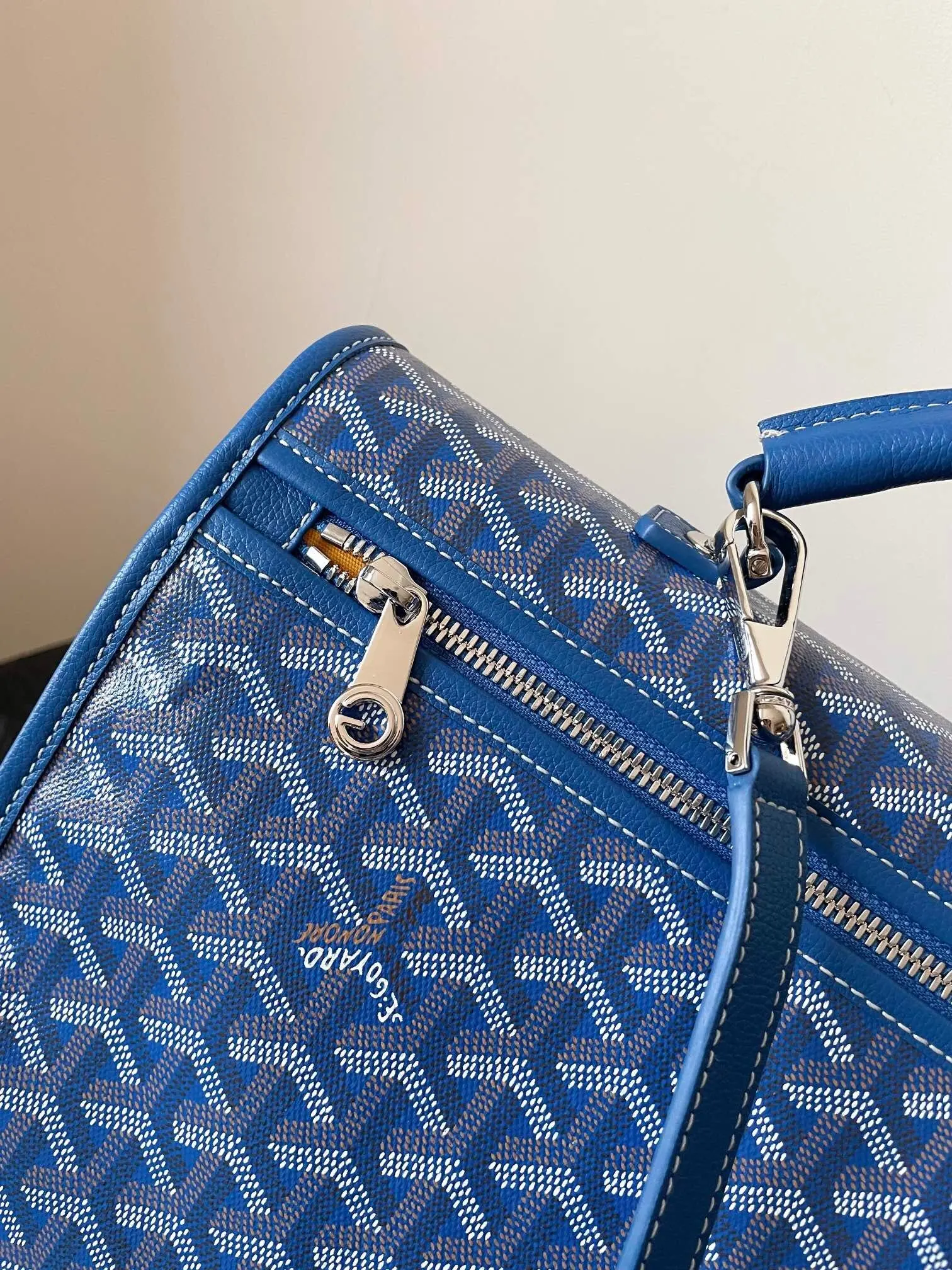 Goyard Blue Backpack