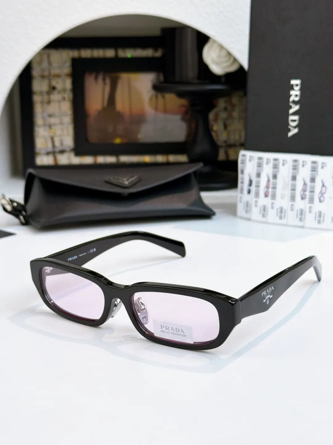 PRADA S B06SF 太阳眼镜 时尚遮阳款