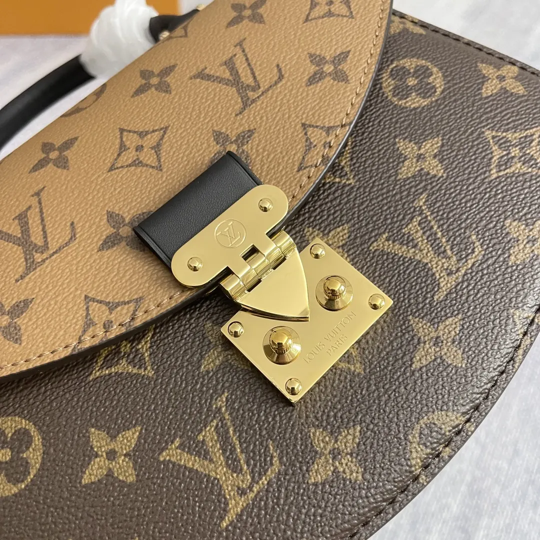 LV 帆布 手提包 通勤手提款