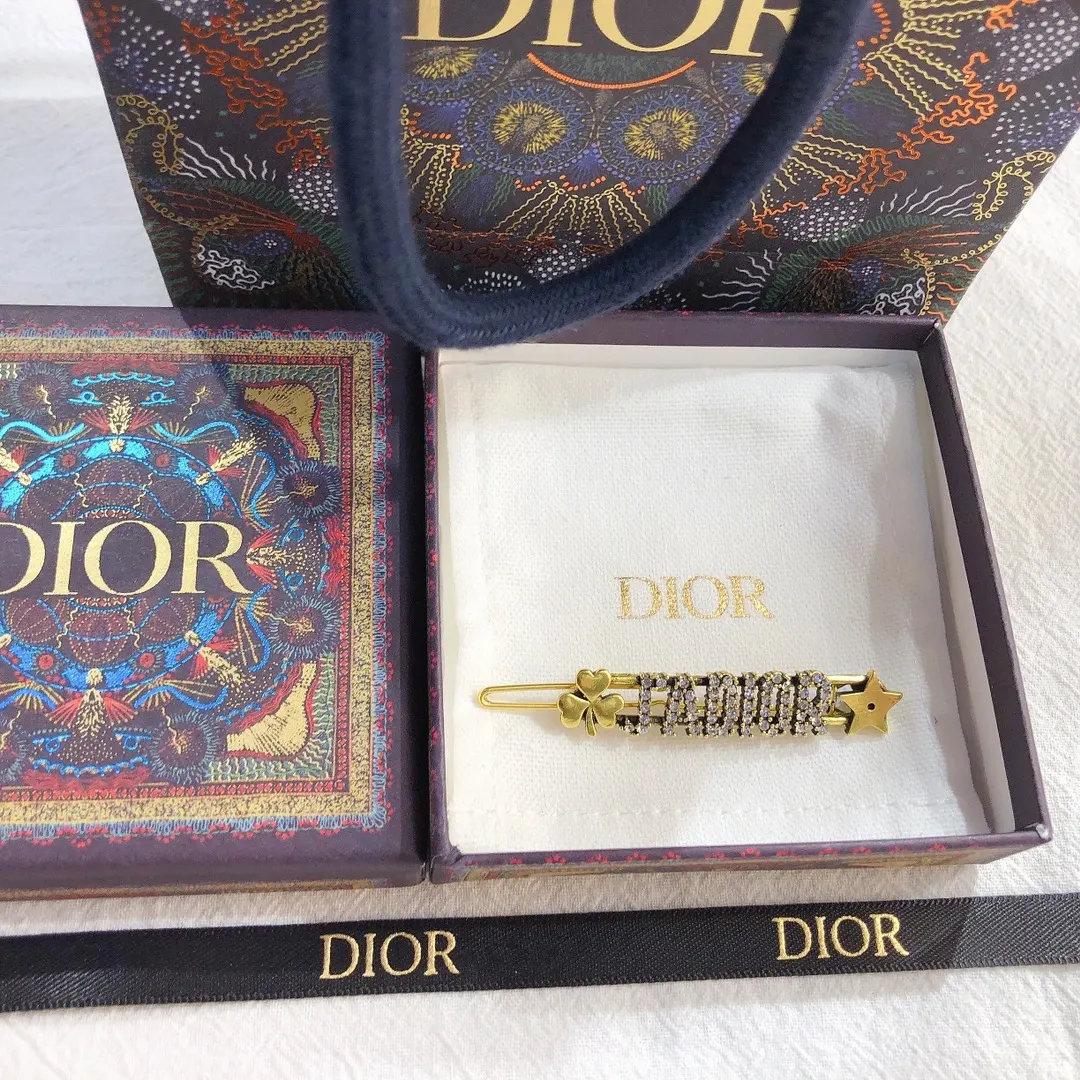 Dior Black Hair Accessory