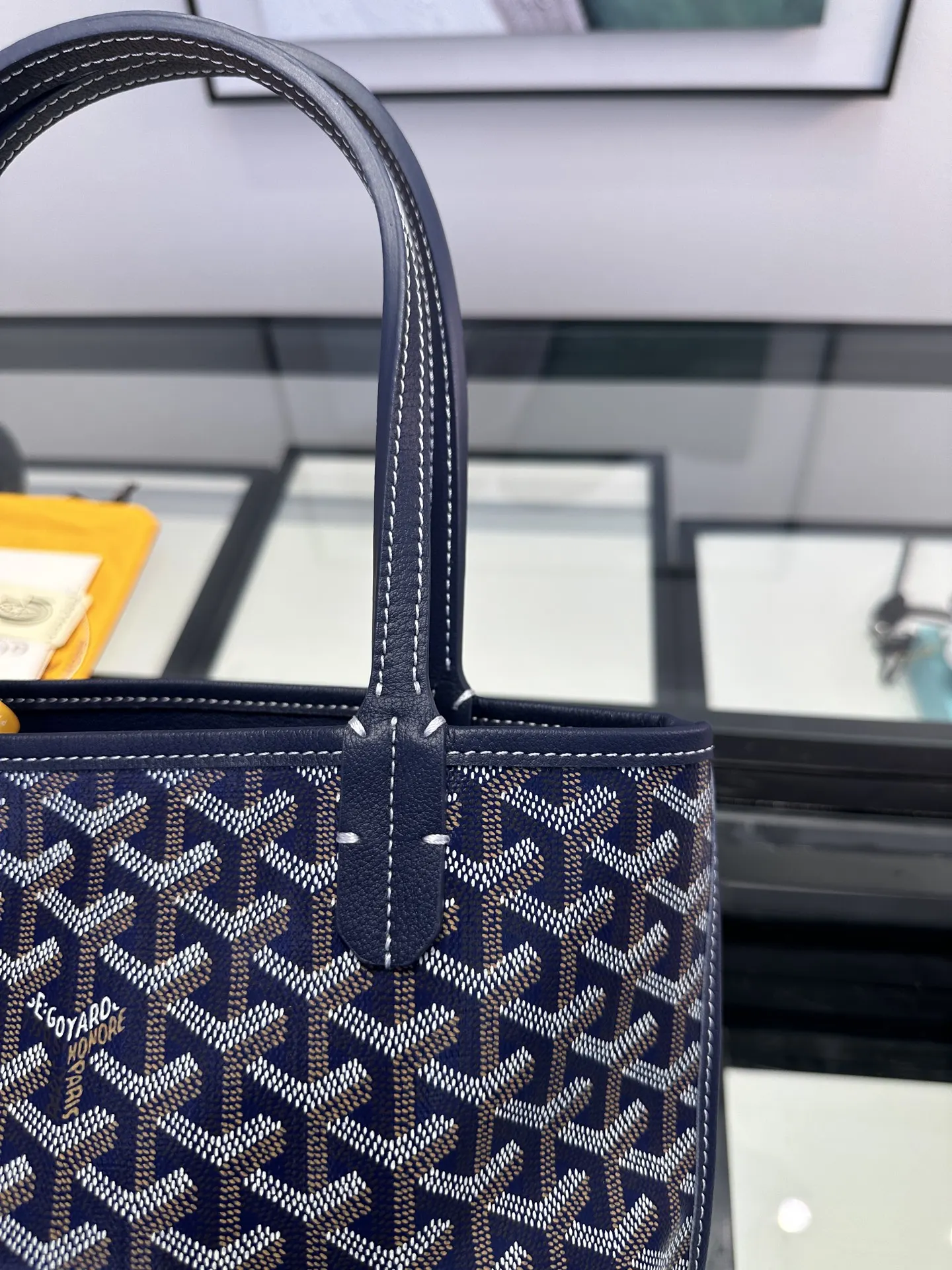 Goyard Tote Bag Leather