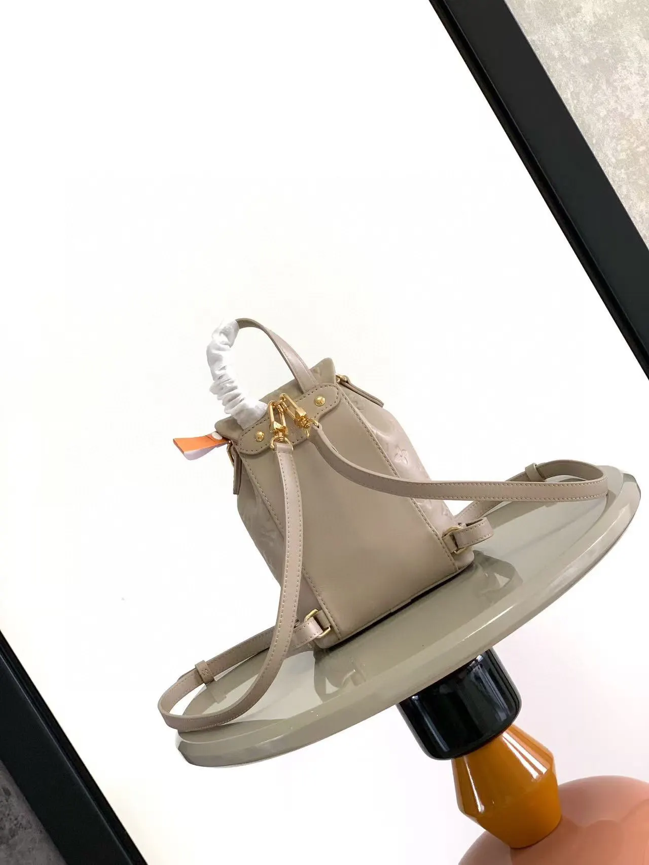 LV Gray Mini Backpack Image 3 LV Gray Mini Backpack Image 3
