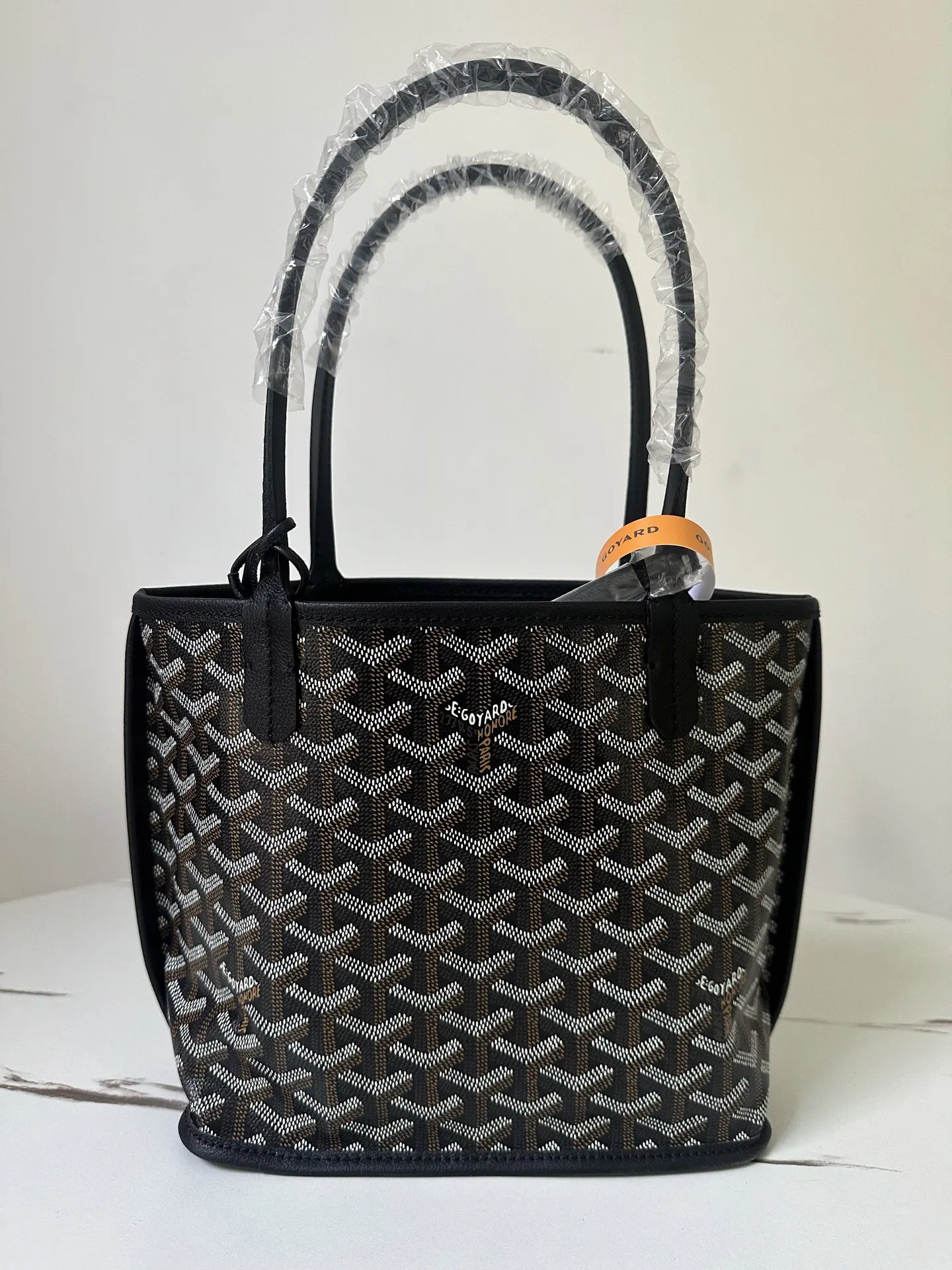 Goyard 黑色 小牛皮 托特包 大容量托特款