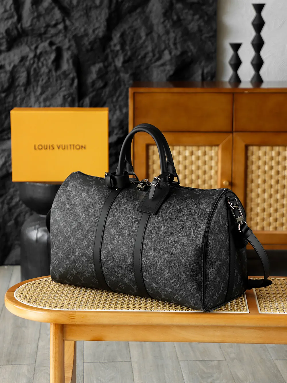 Keepall 帆布 旅行包 大容量旅行款