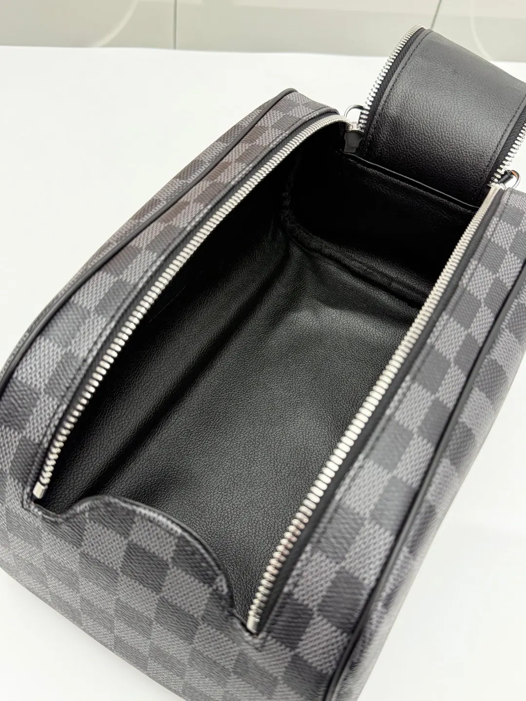 Monogram Organizer Pouch Travel Canvas