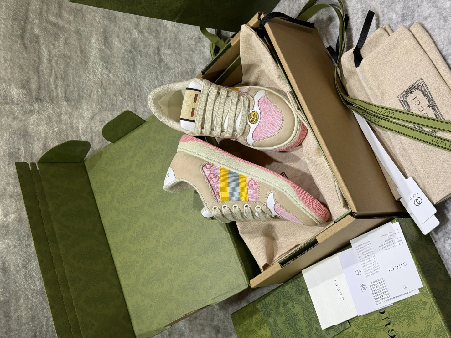 Gucci Logo休闲运动鞋