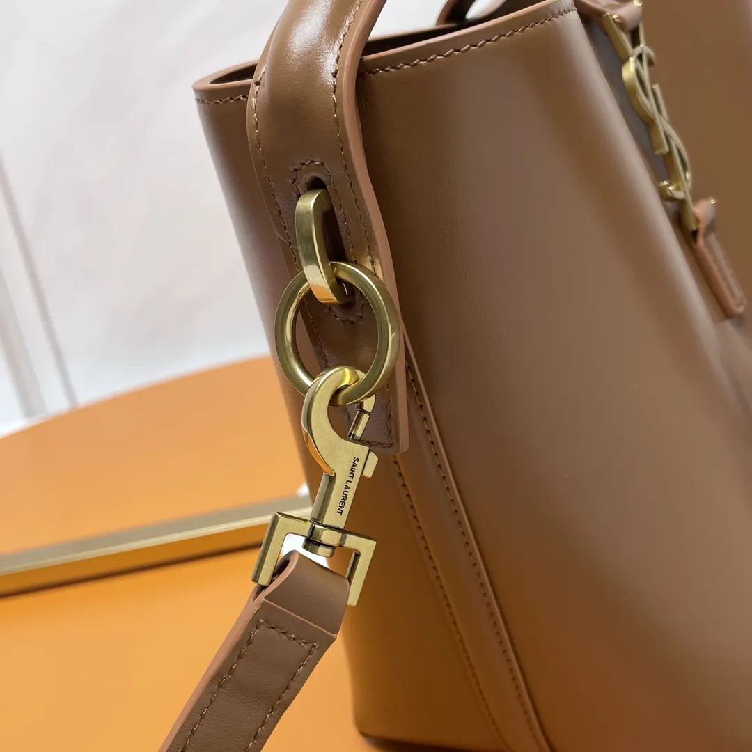 Bucket Bag Casual Leather