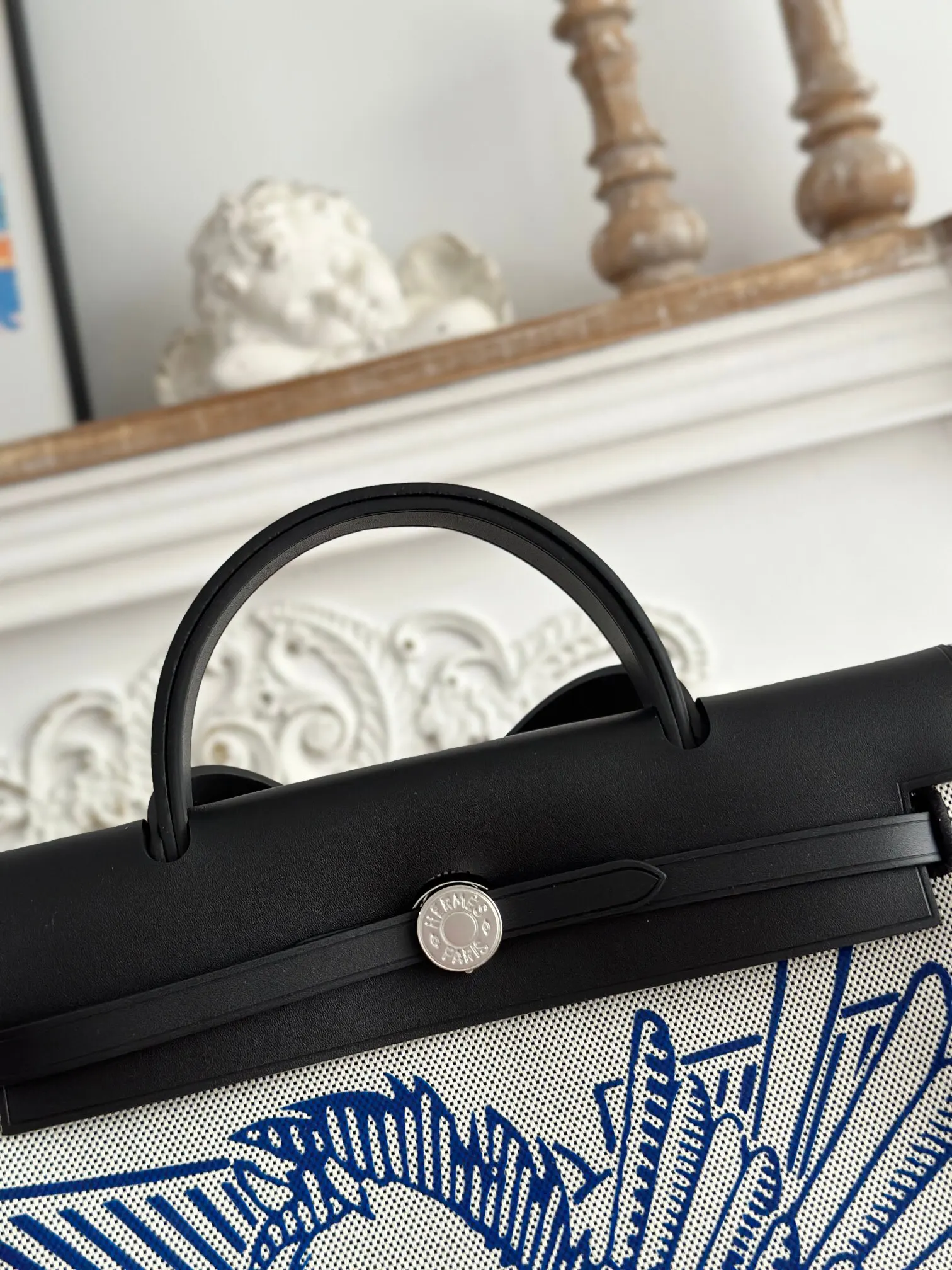 Hermès Kelly 帆布拼皮 雙肩包 31cm 休閒通勤(數字5) Hermès Kelly 帆布拼皮 雙肩包 31cm 休閒通勤(數字5)