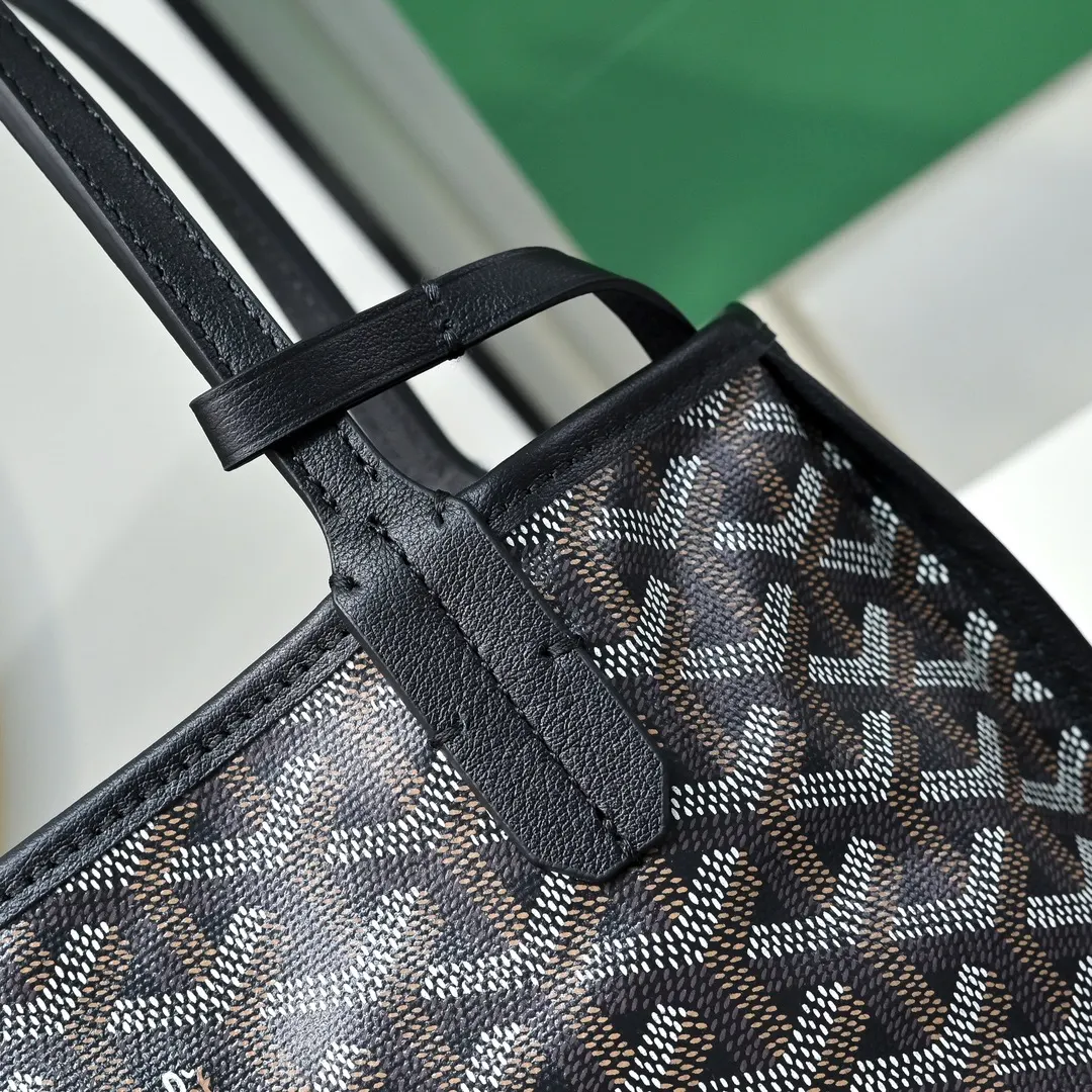 Goyard 牛皮 高 戈雅双面mini 王菲同款购物袋 头层牛皮 托特包 大容量托特款