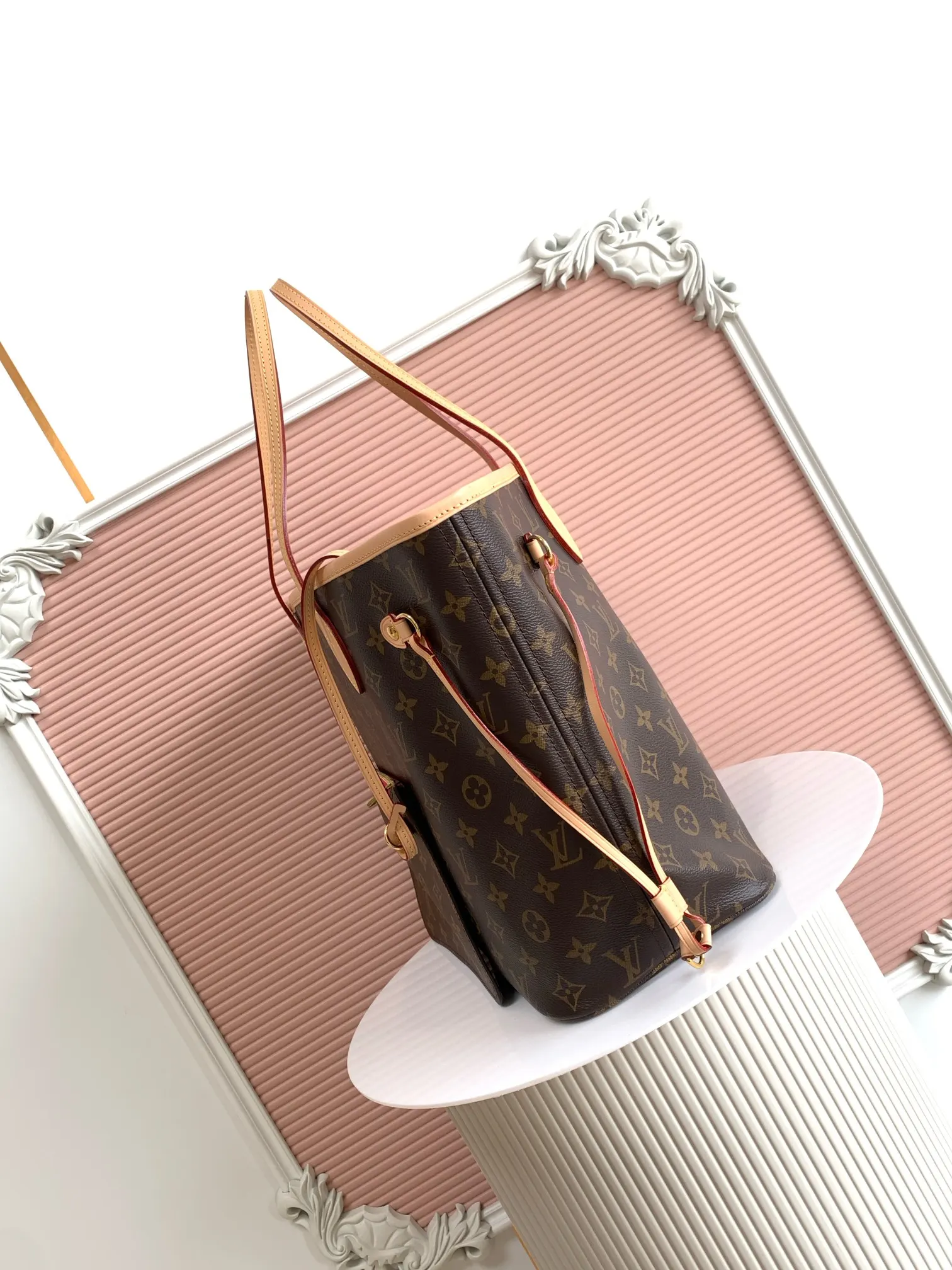 Neverfull 牛皮 托特包 大容量托特款