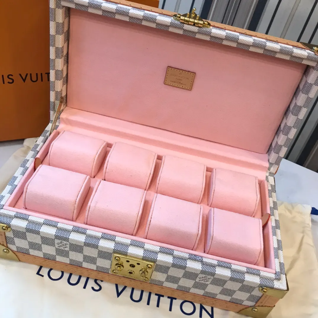 LV 银色 帆布 只装 手表盒 表装表盒以经典Mo经典腕表款