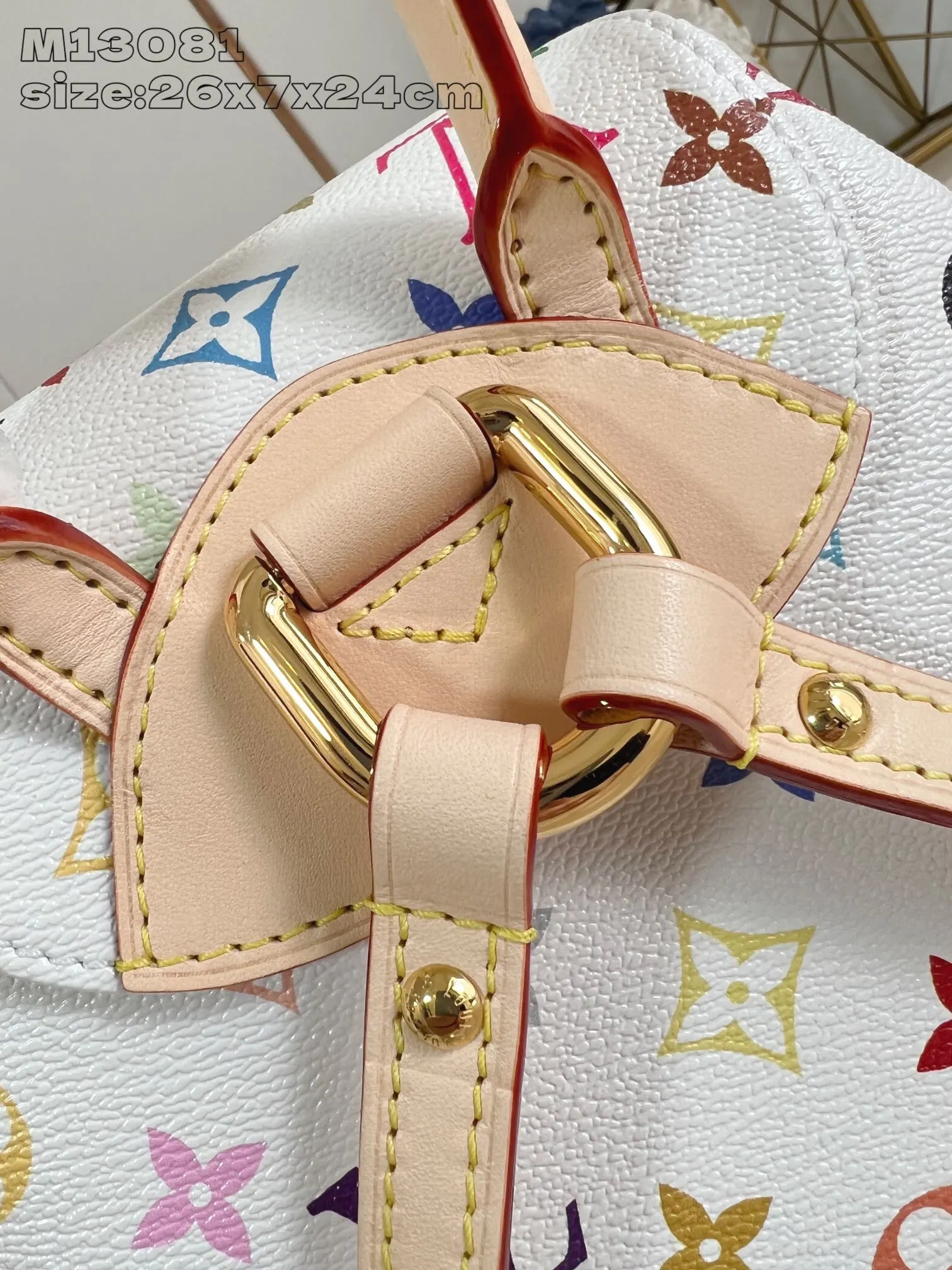 LV 牛皮 雙肩包 实用雙肩款