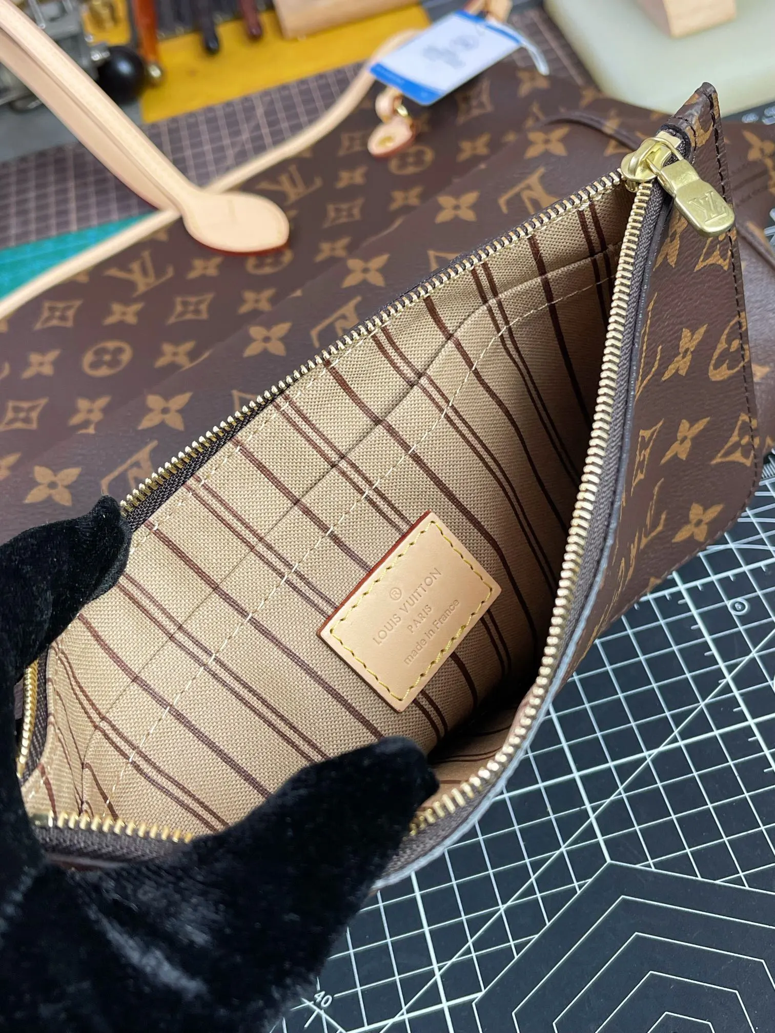 Neverfull 牛皮 托特包 大容量托特款