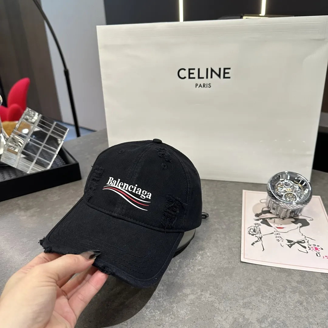 Balenciaga Black/White Hat