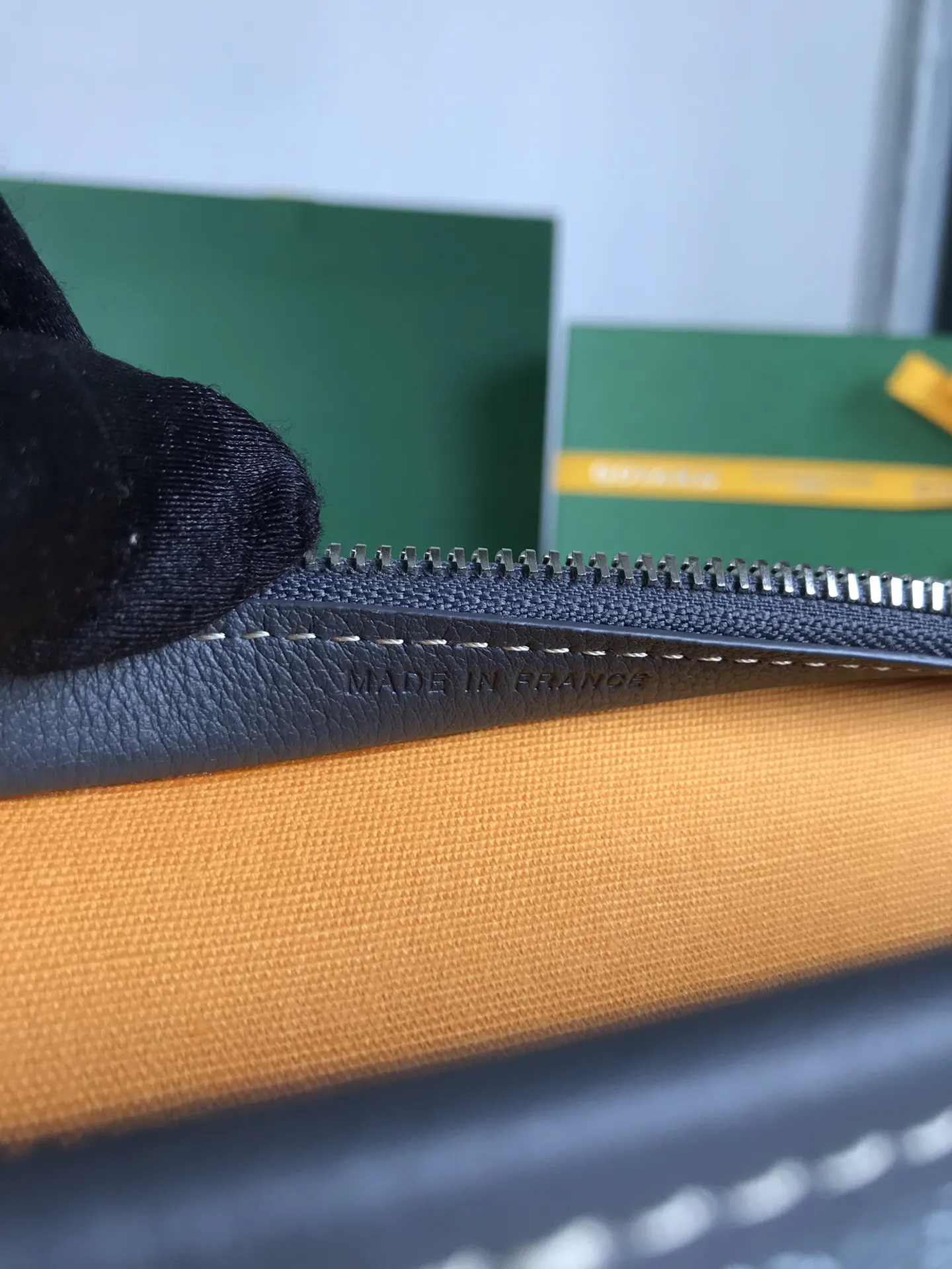 Goyard Yellow Clutch Bag Leather Image 9 Goyard Yellow Clutch Bag Leather Image 9