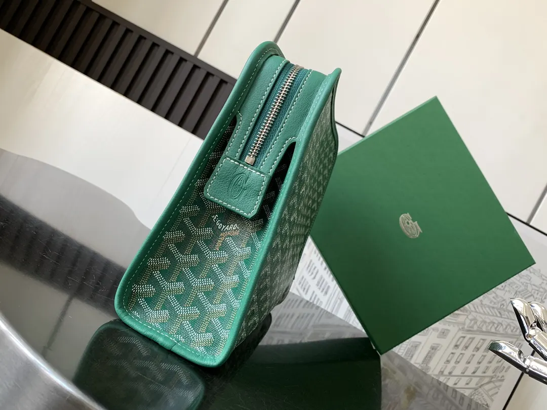 Goyard 綠色 化妝包 便携收納款