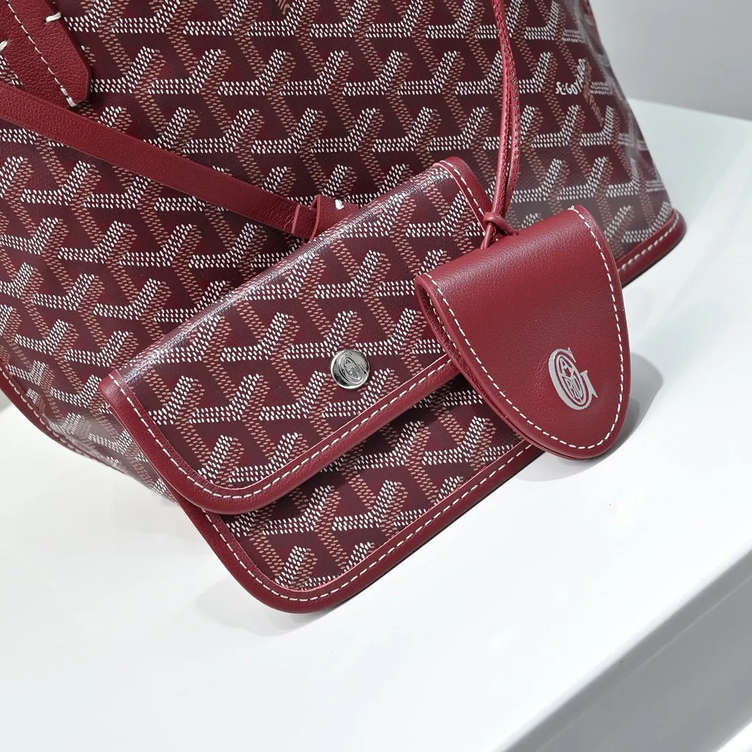 Goyard 牛皮 高 戈雅双面mini 王菲同款购物袋 头层牛皮 托特包 大容量托特款