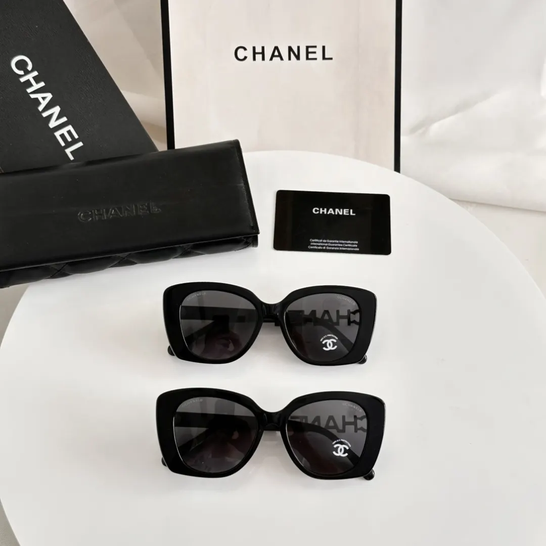 Chanel 字母 墨镜 时尚防晒 太阳镜