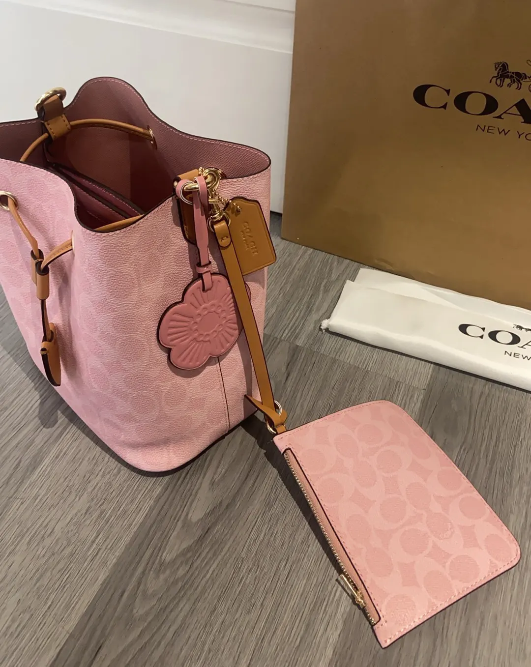 Coach 腋下包 復古腋下背款
